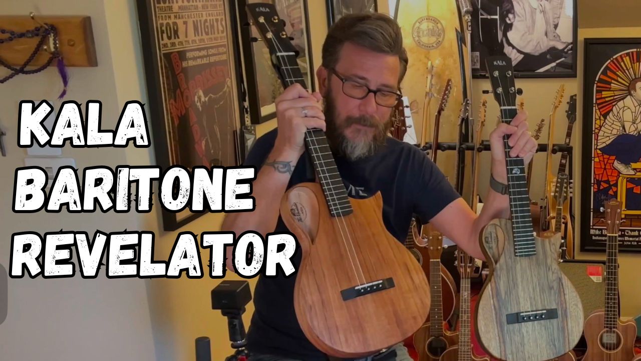 Kala Baritone Revelator Nautilus Ukulele NS-KOA-B